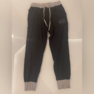 Champion | Sweatpants | Medium | Black, Grey | Slightly Worn